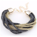 2015 fashion new gold bracelet designs ladies chain bracelet